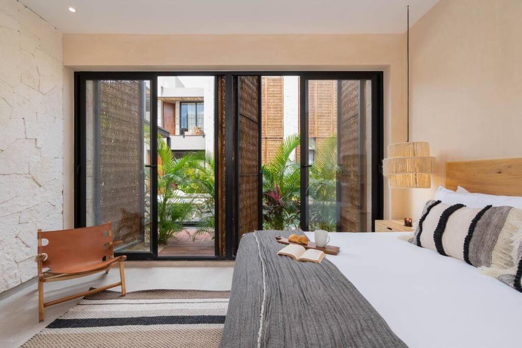 Lujoso Departamento Boho-Chic Con Alberca Privada Διαμέρισμα Τουλούμ Εξωτερικό φωτογραφία