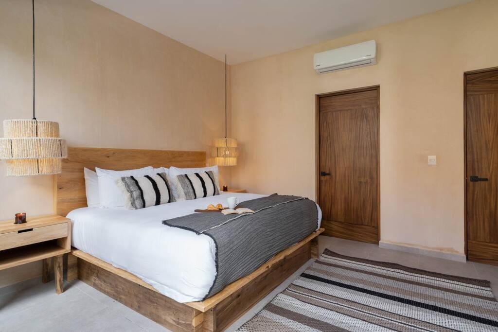 Lujoso Departamento Boho-Chic Con Alberca Privada Διαμέρισμα Τουλούμ Εξωτερικό φωτογραφία